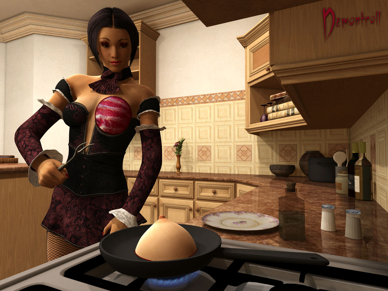 Gynophagia : Female Breast Meat Cuisine page 9 full