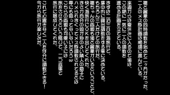 Mesu Buta 2 Hiki wo Umi de Roshutsu Choukyou shite mita 1 nichime cover