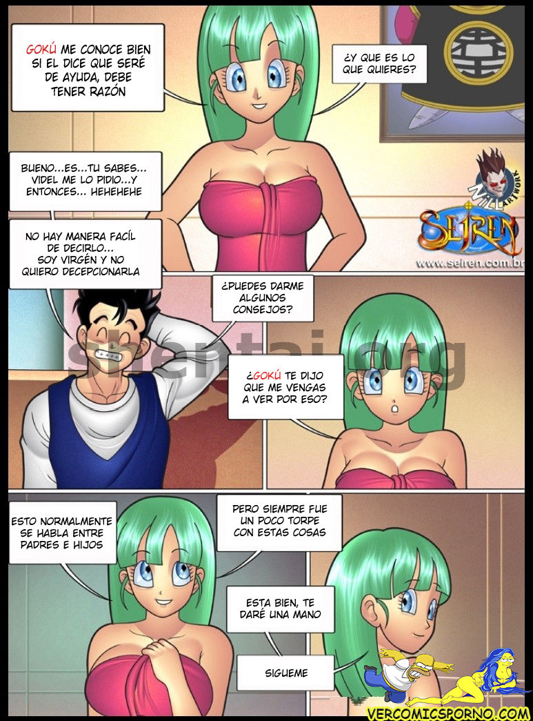 BULMA &amp; GOHAN page 5 full