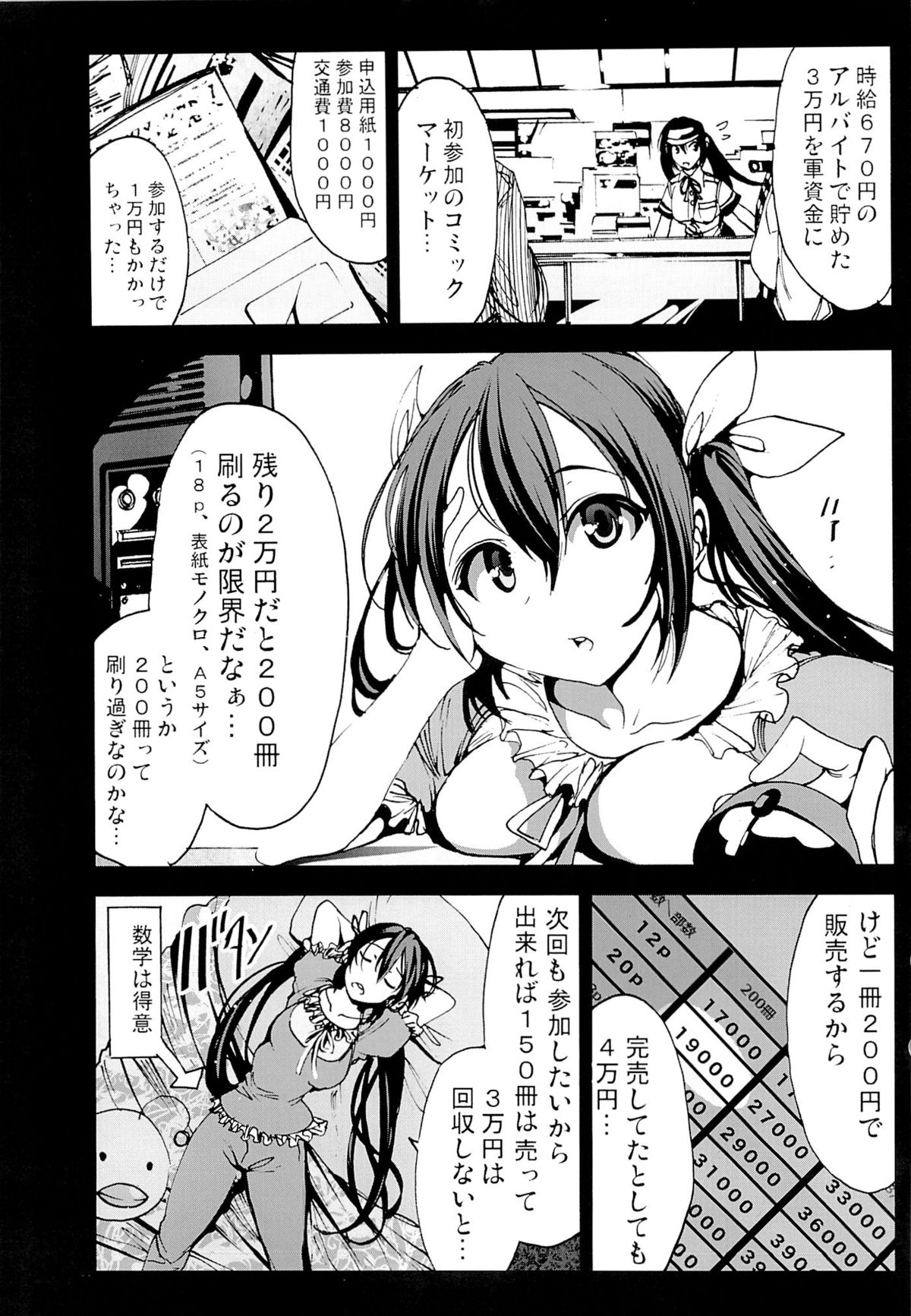 H na Doujinshi no Kakikata - Hajimete no Comike Hen - page 3 full