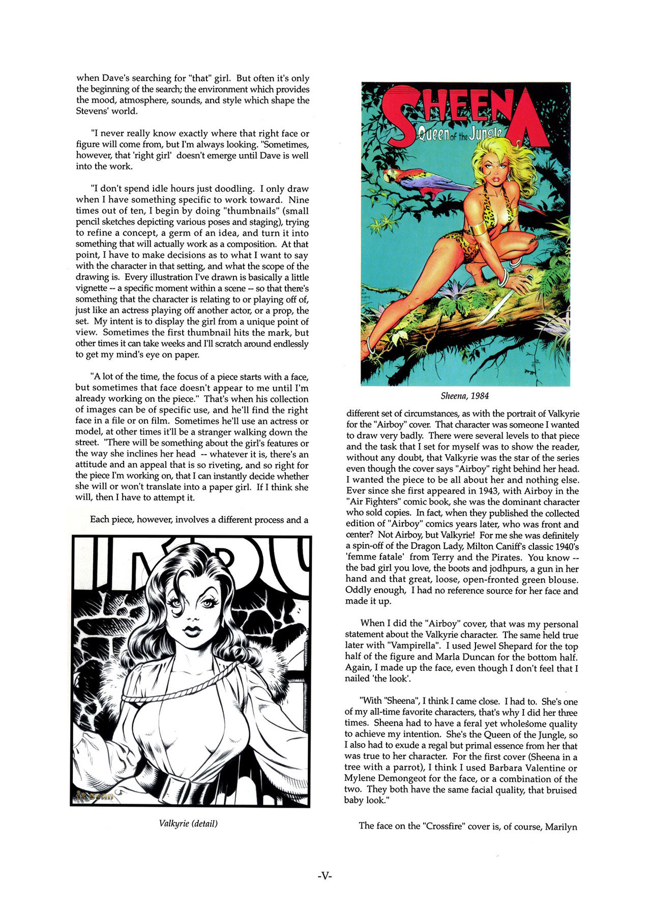 Vamps &amp; Vixens - The Seductive Art of Dave Stevens page 7 full