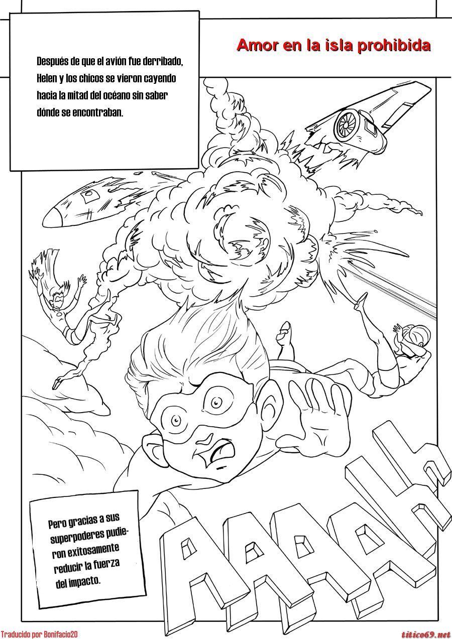Amor en la isla prohibida-Los Increibles page 2 full