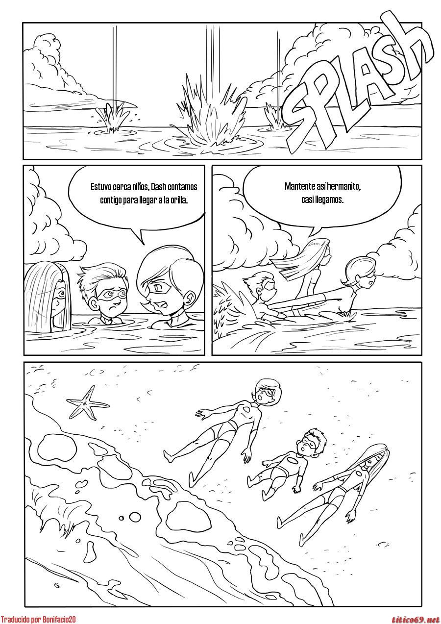 Amor en la isla prohibida-Los Increibles page 3 full