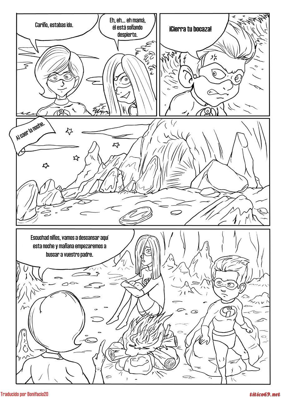 Amor en la isla prohibida-Los Increibles page 5 full