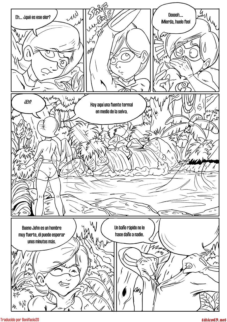 Amor en la isla prohibida-Los Increibles page 7 full