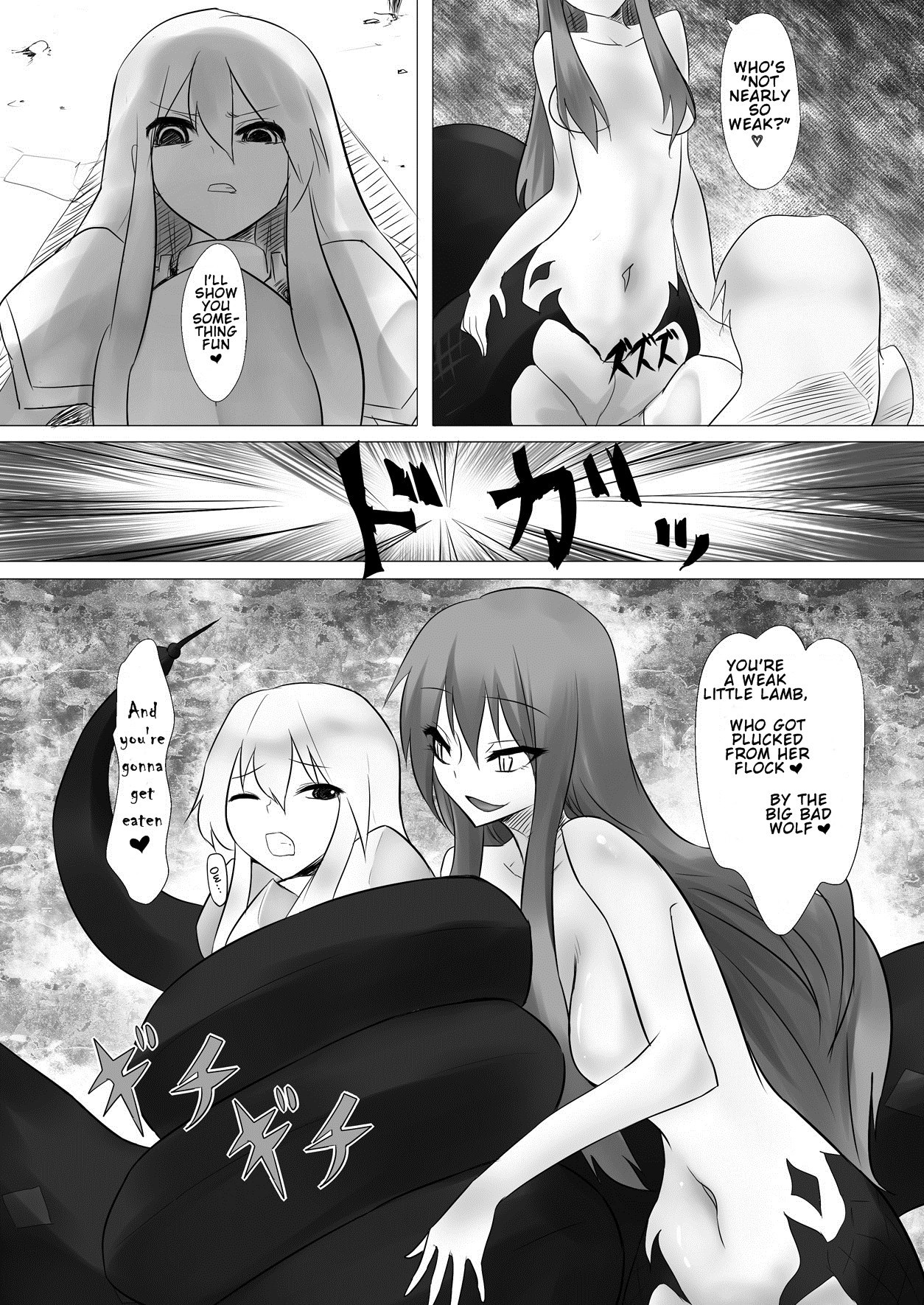 Jingai Lez Rape -Lamia Hen- page 10 full