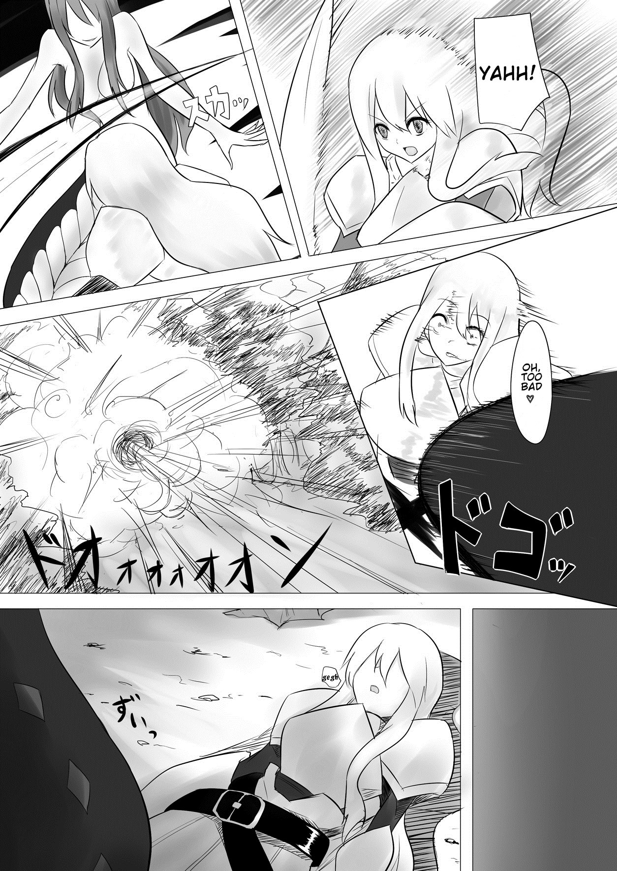 Jingai Lez Rape -Lamia Hen- page 9 full