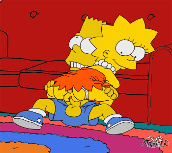 Masters of Sexy 9 - Lisa Simpson cover