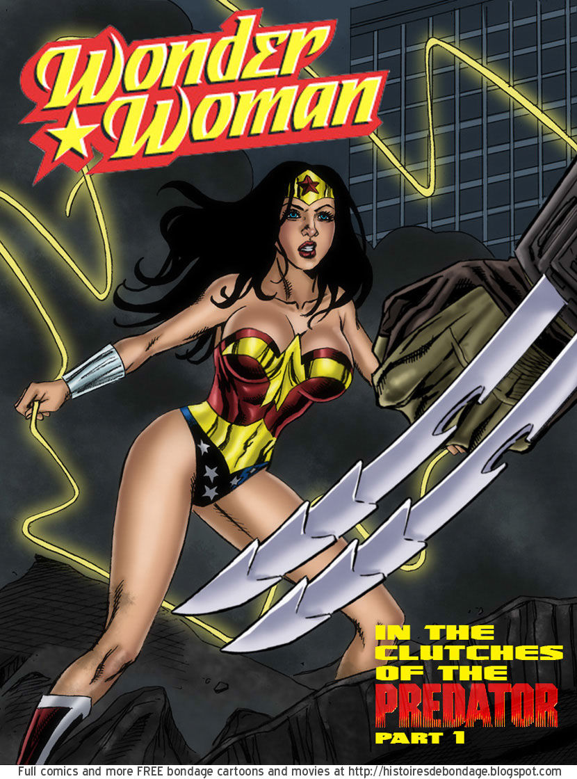 Rare superheroine in bondage cartoon page 5 full