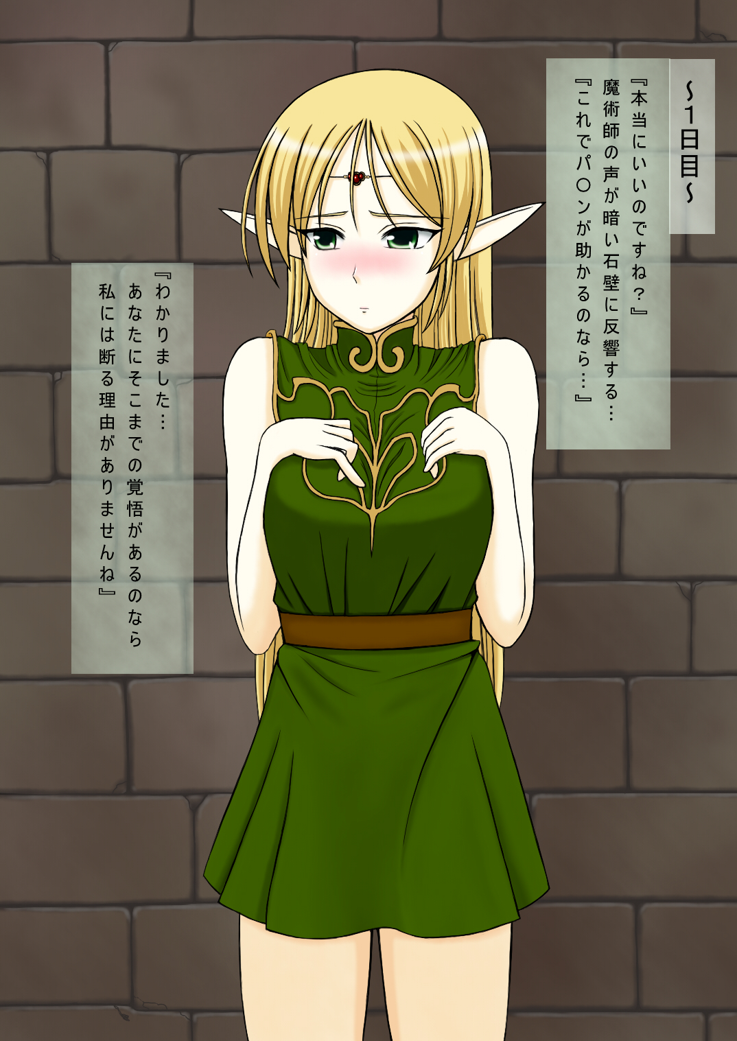 Record of Lodoss War ~Heroine Insult Collection IV~ Cum on the blonde elf page 1 full