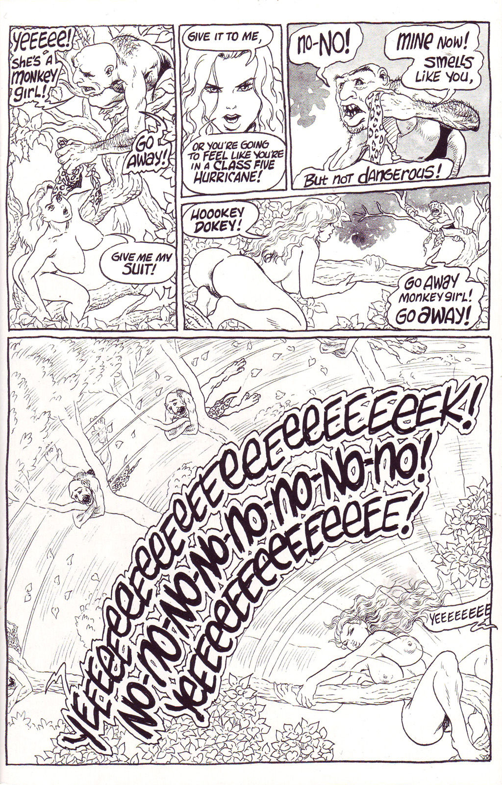 Cavewoman - Jungle Tales 3 / Blonde Medusa page 5 full