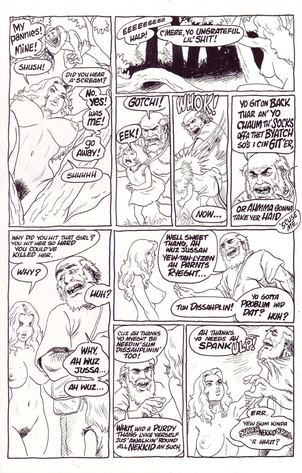 Cavewoman - Jungle Tales 3 / Blonde Medusa page 6 full
