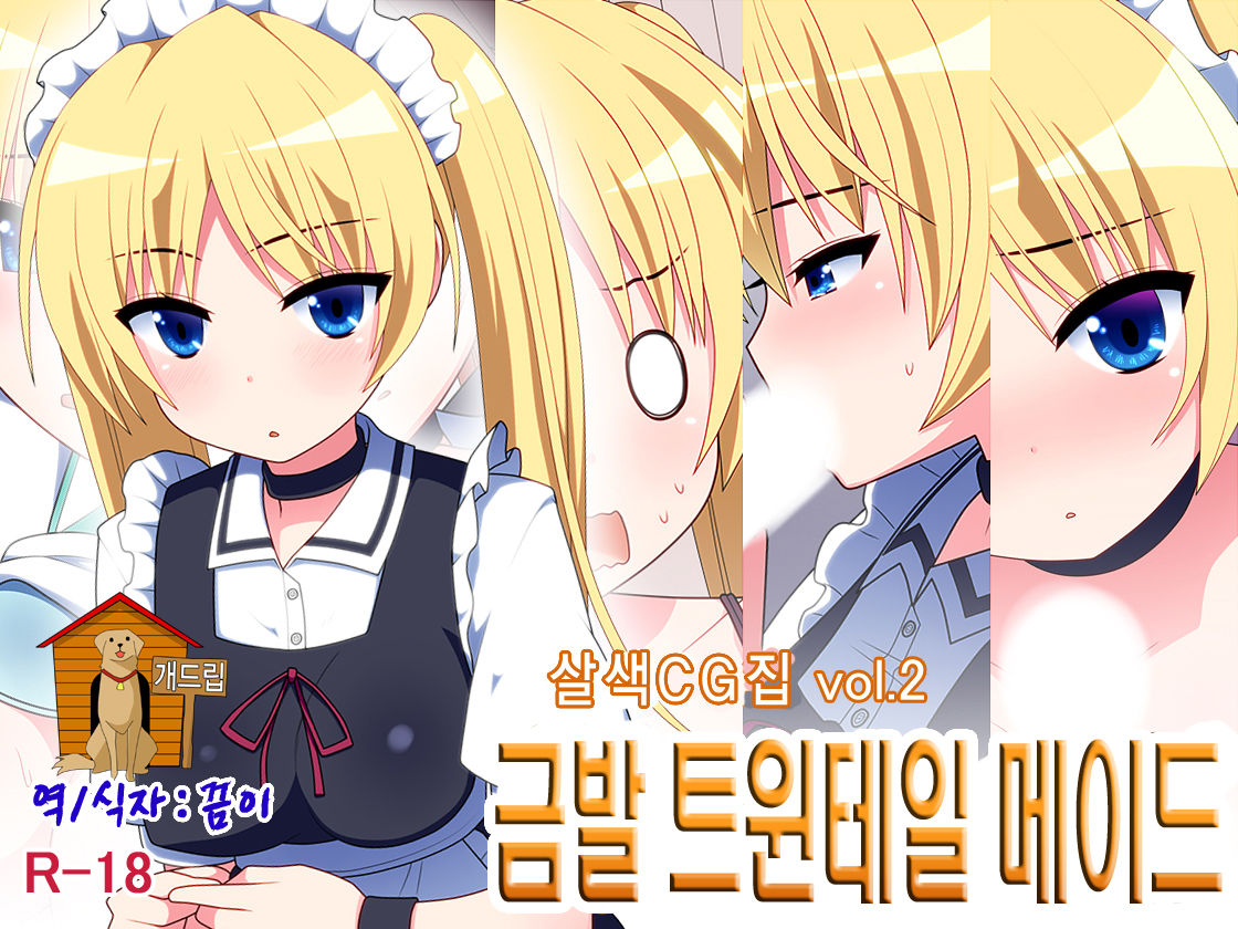 Kinpatsu Twintail Maid page 1 full