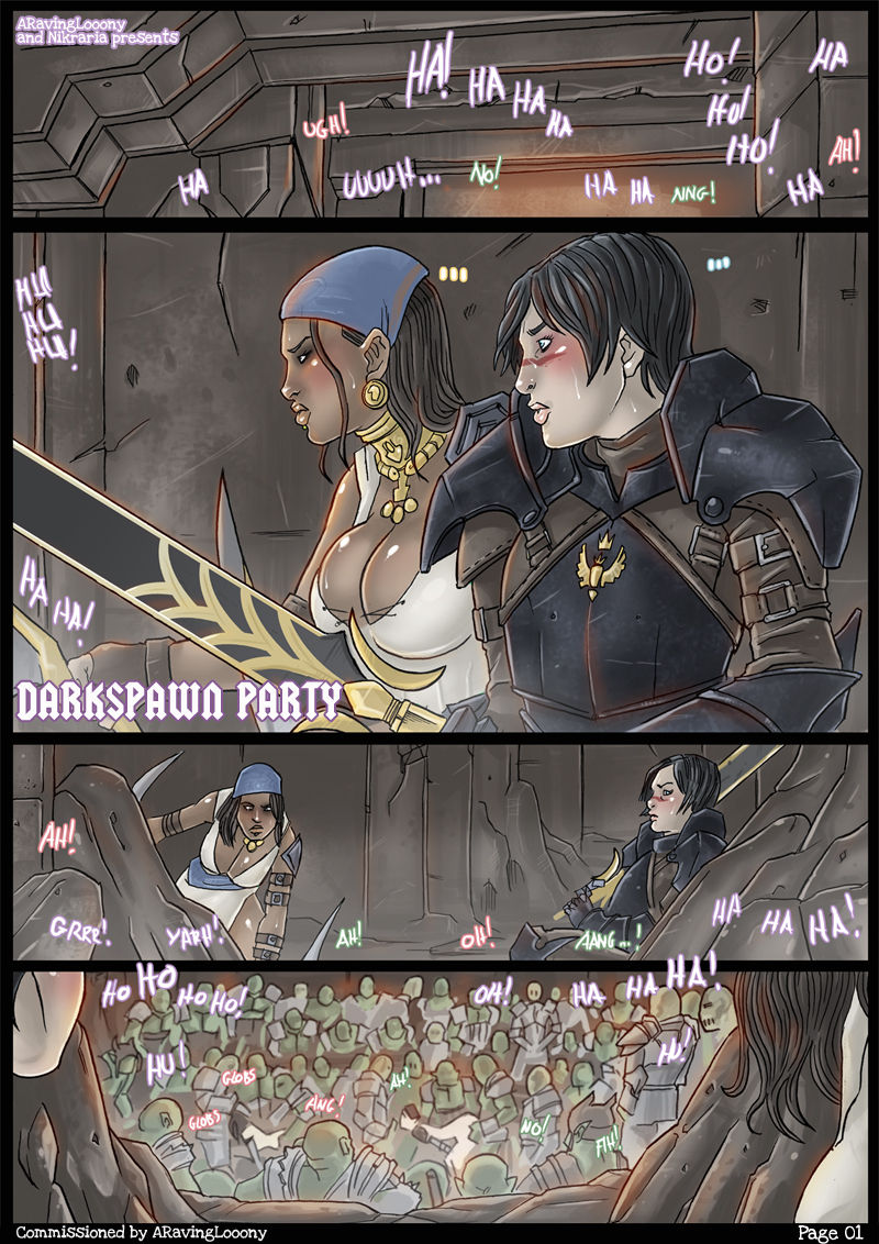 Darkspawn Party page 1 full