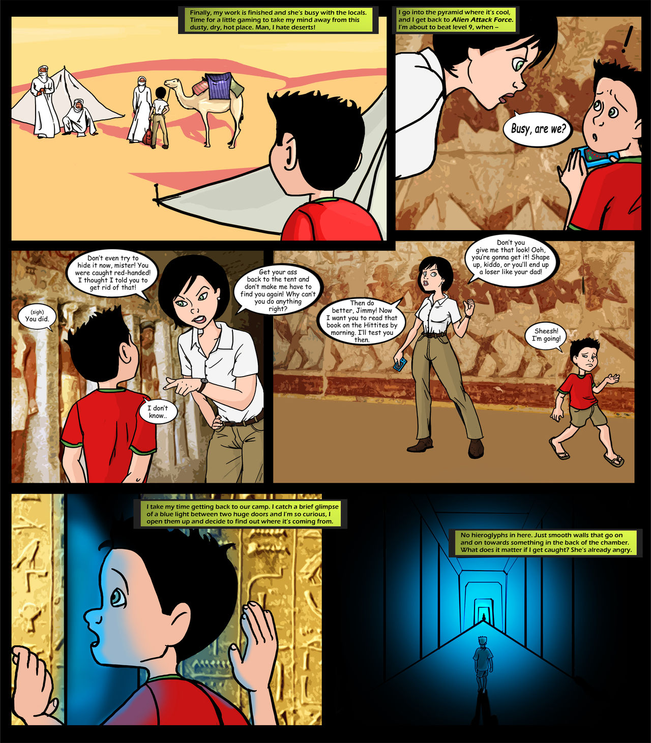 Egyptian Magic page 3 full