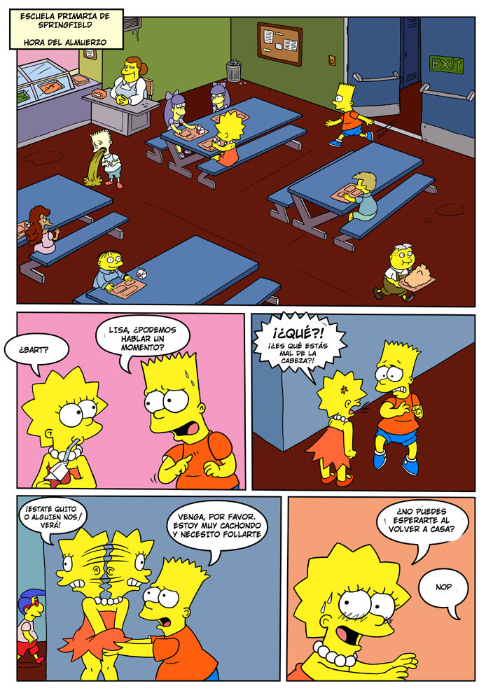 Simpsons Comix Busted  LKNOFansub page 2 full