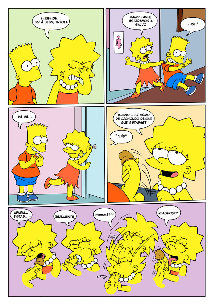 Simpsons Comix Busted  LKNOFansub page 3 full