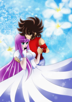 Seiya x Saori -  初夜