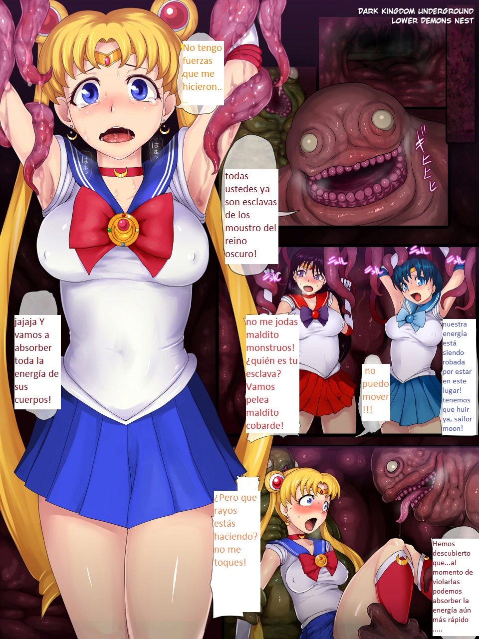 Sailor Senshi Ishu Kan Tettei Ryoujoku page 2 full