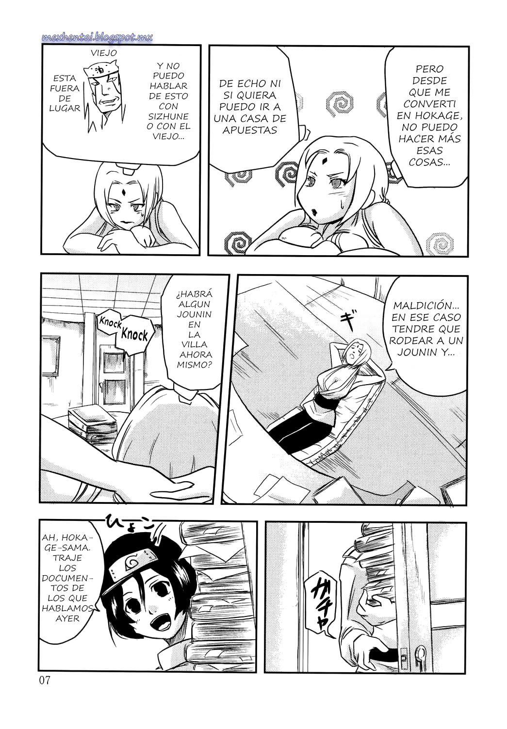 NO MERCY 2 | EL PROBLEMA DE LA QUINTA HOKAGE page 6 full