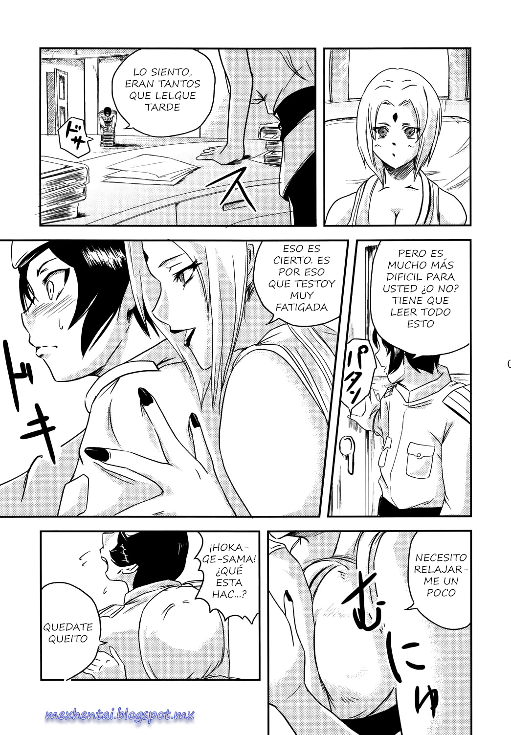NO MERCY 2 | EL PROBLEMA DE LA QUINTA HOKAGE page 7 full
