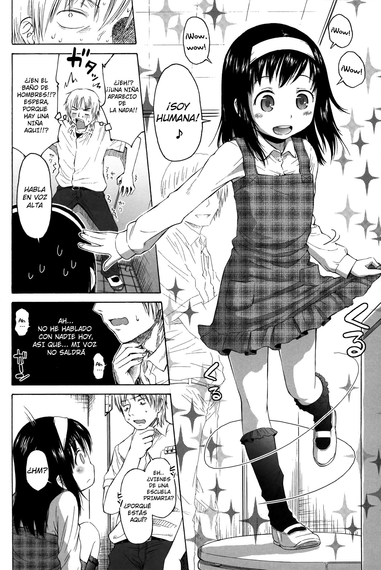 Ganbare Benjomeshi-kun | ¡Tu puedes! Chico que come en el baño page 2 full