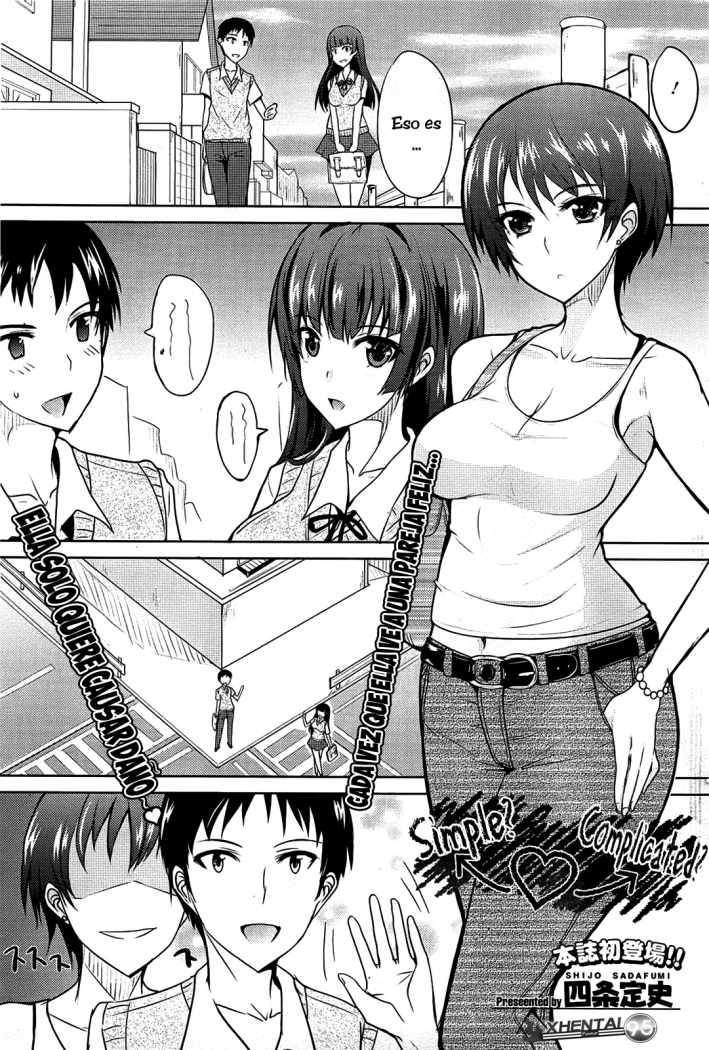 Tanjun? ￩ ♡ ￫ Fukuzatsu? | Simple o Complicado page 1 full
