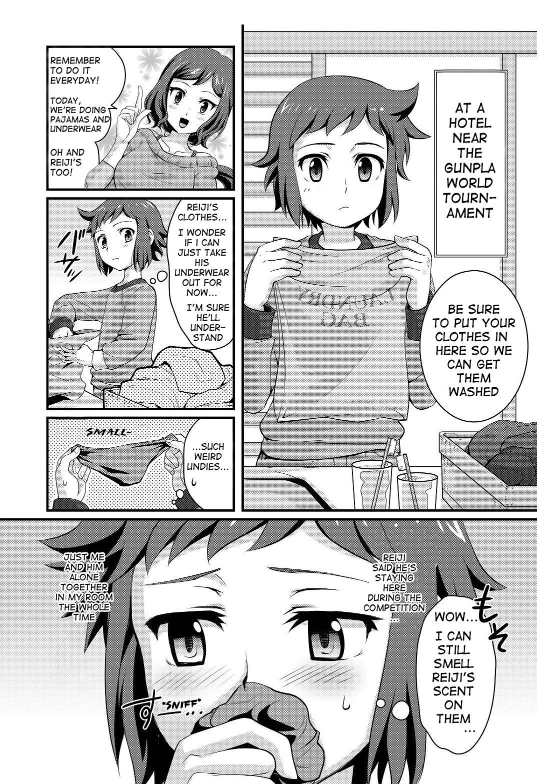 Builder to Fighter no Naisho Banashi page 2 full