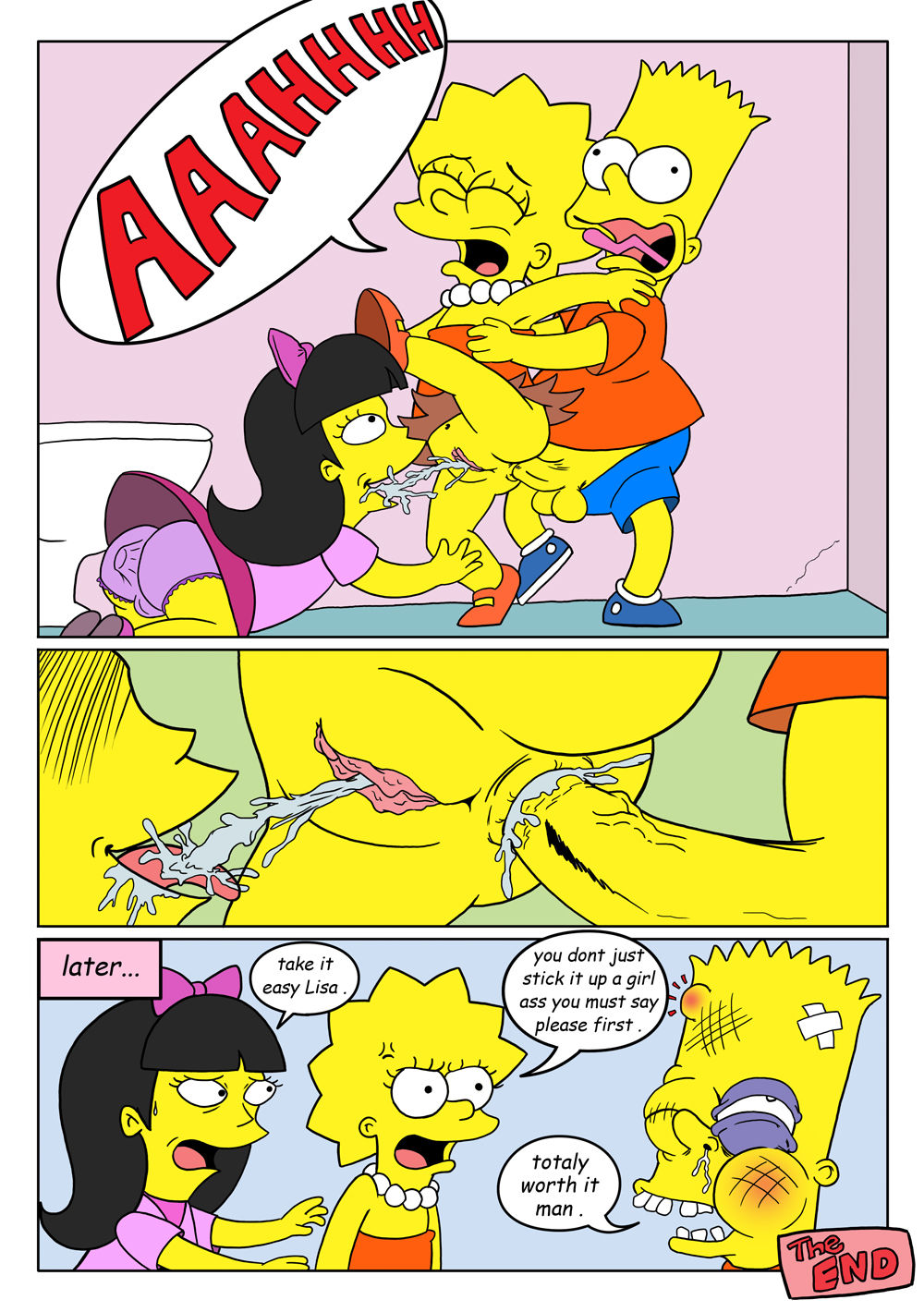 Simpsons Comix Busted page 7 full