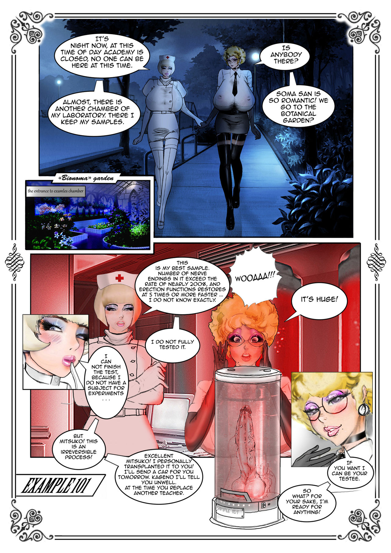 Some pictures from "Intime Lessons" page 6 full