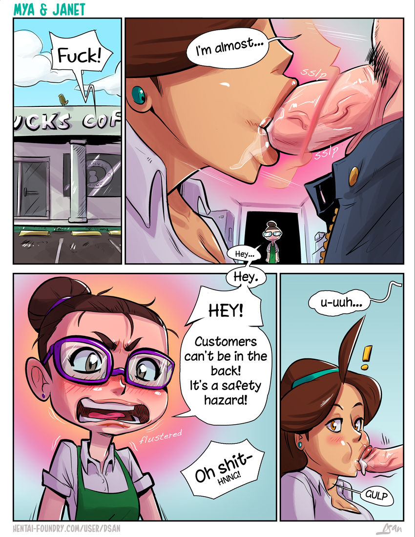Mya &amp; Janet  + Extras page 1 full