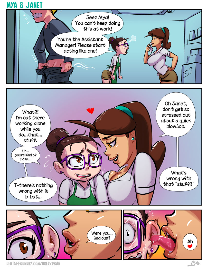 Mya &amp; Janet  + Extras page 2 full