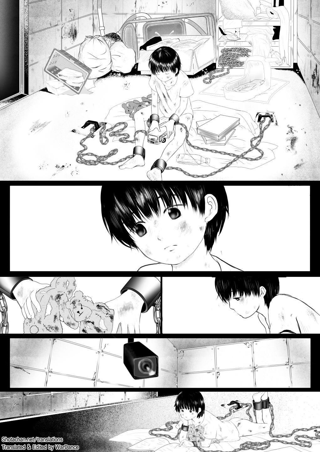 Chikashitsu de Kodomo wo Katteru Hanashi page 1 full