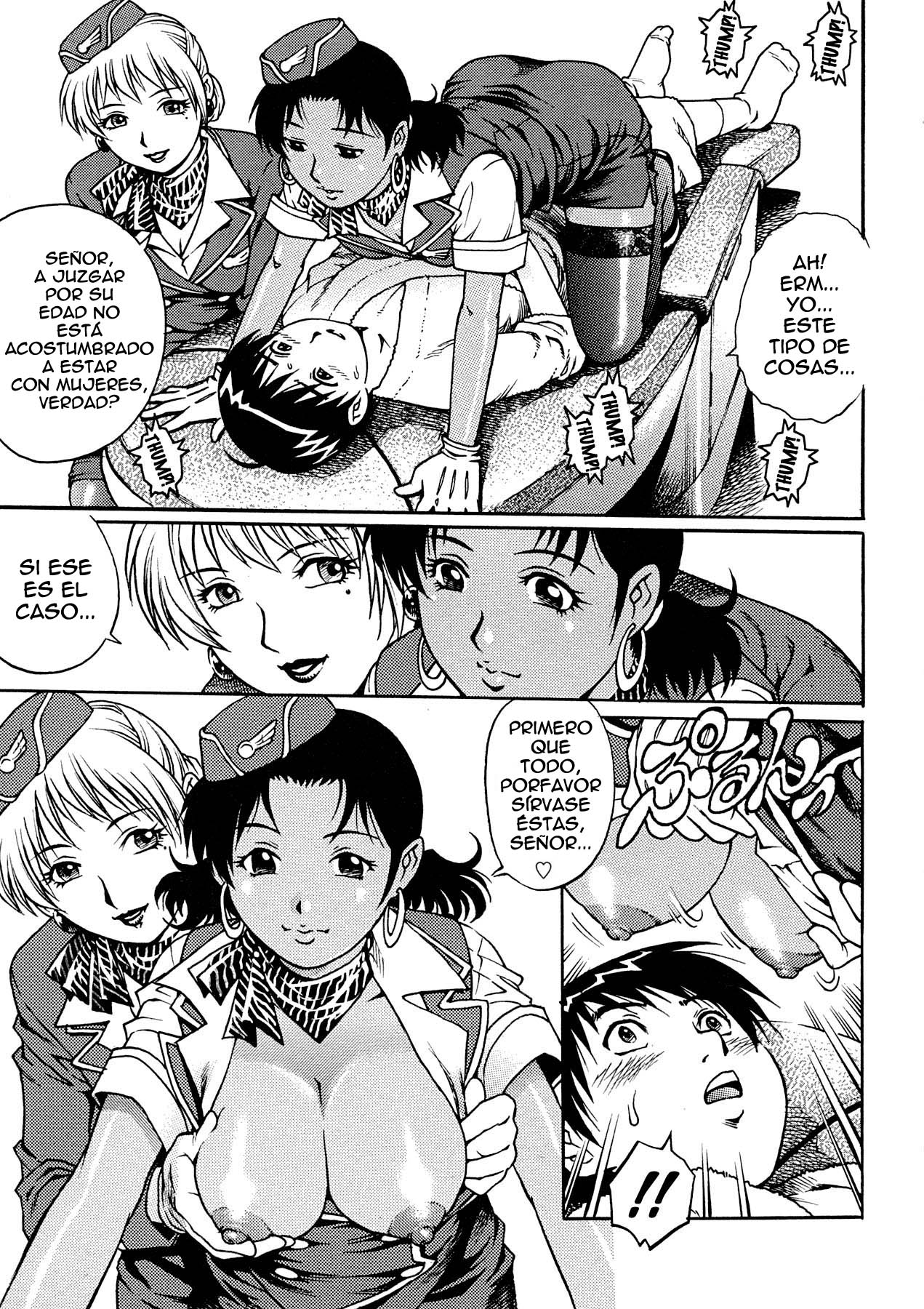 Kaikan Rankiryuu! First Fuck!! | Turbulencia de Placer! Primera Cogida!! page 7 full
