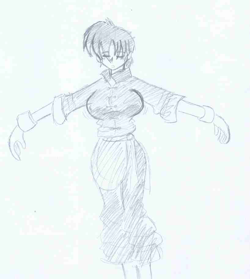 Ranma 1/2: Ranma-Chan breast expansion page 3 full