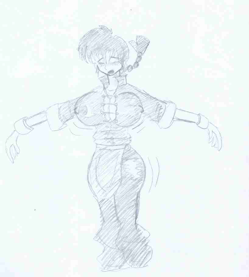 Ranma 1/2: Ranma-Chan breast expansion page 5 full