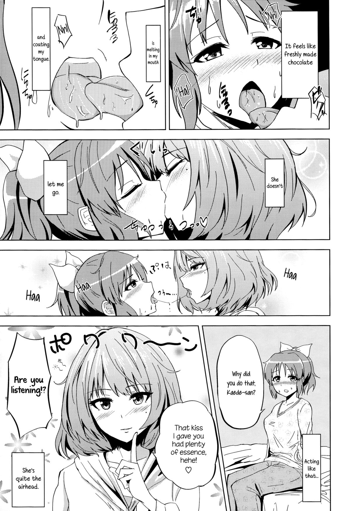 Kaede-san no Nana Ijiri | Kaede-san's Teasing of Nana page 6 full
