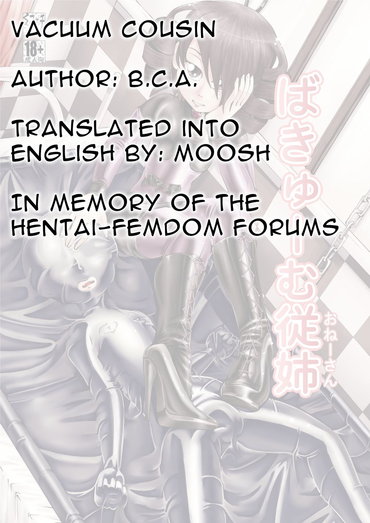 Vacuum Oneesan | Vacuum Cousin page 2 full