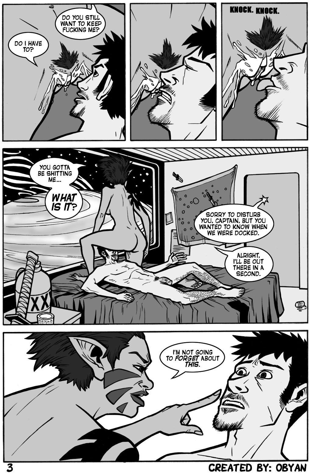 Black Comet Pirates: Up in Smoke page 3 full