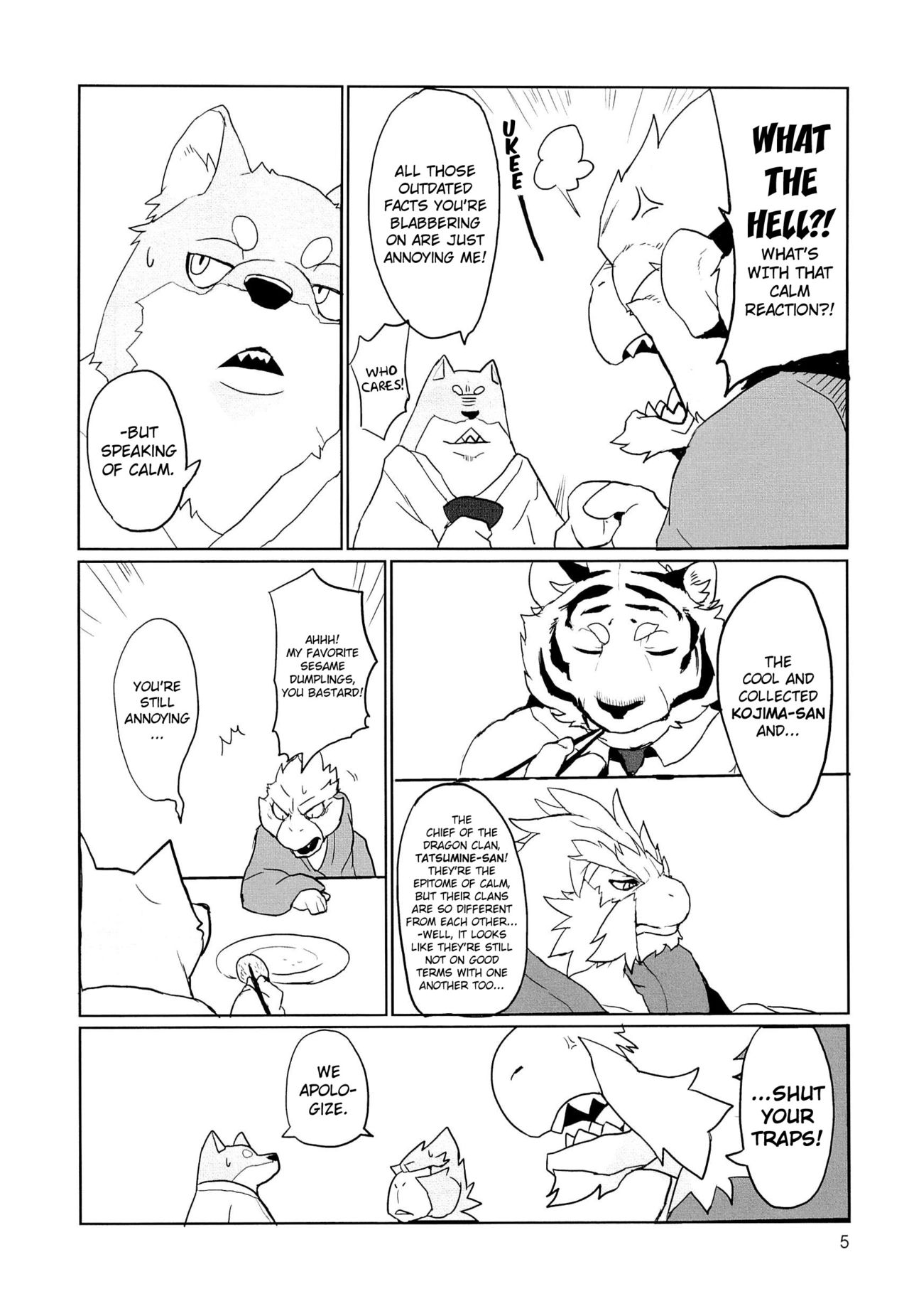 Ryuujou to Kohaku | The Dragon's Sentiment and The Tiger's Heartbeat page 6 full