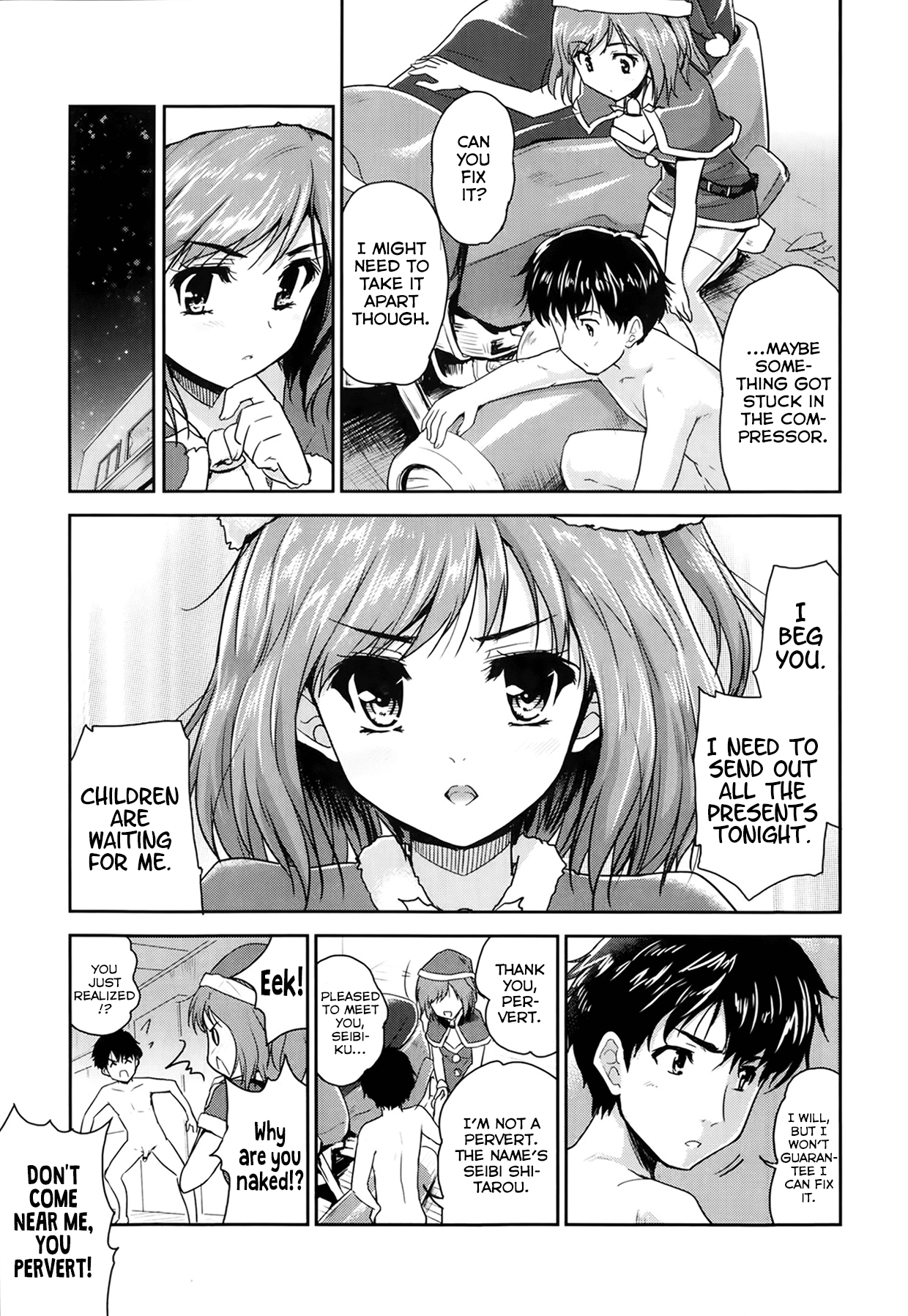 Shin'nyuusha wa Santa-Claus | The Intruder is Santa Claus page 7 full