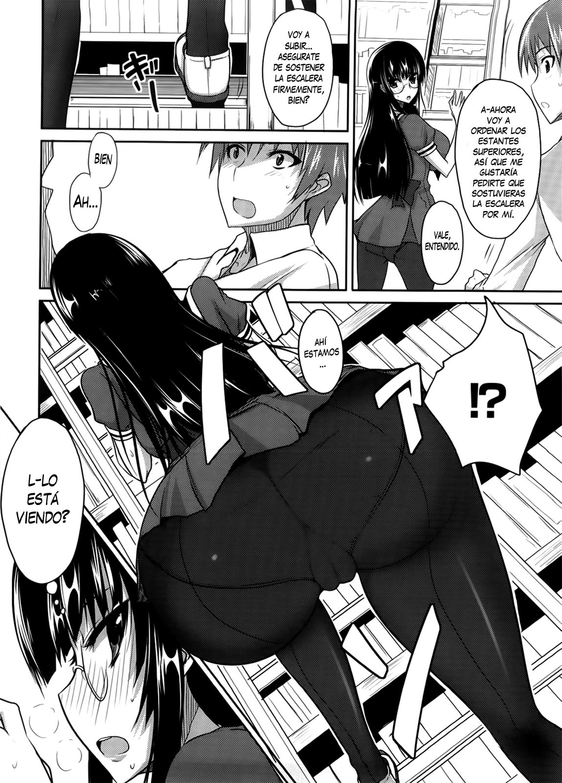 Toshoshitsu Yuuwaku Daisakusen! | Operación Tentación en la Biblioteca! page 4 full