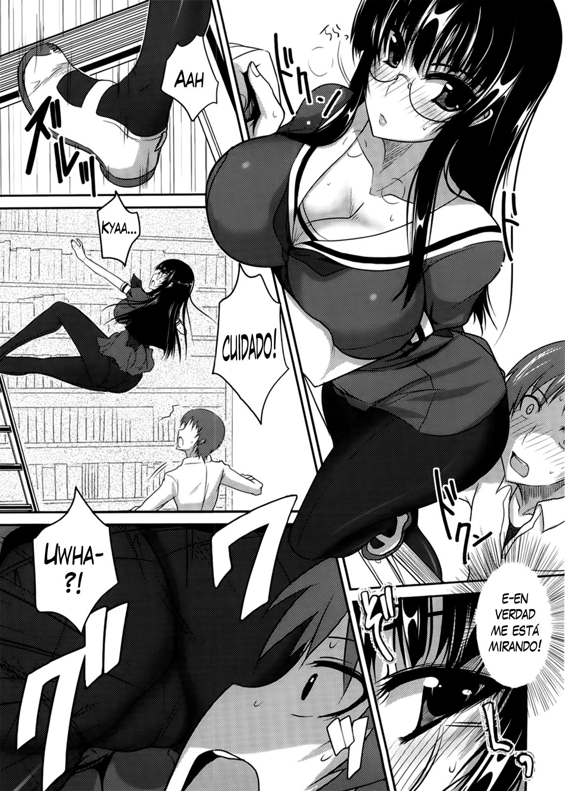 Toshoshitsu Yuuwaku Daisakusen! | Operación Tentación en la Biblioteca! page 5 full