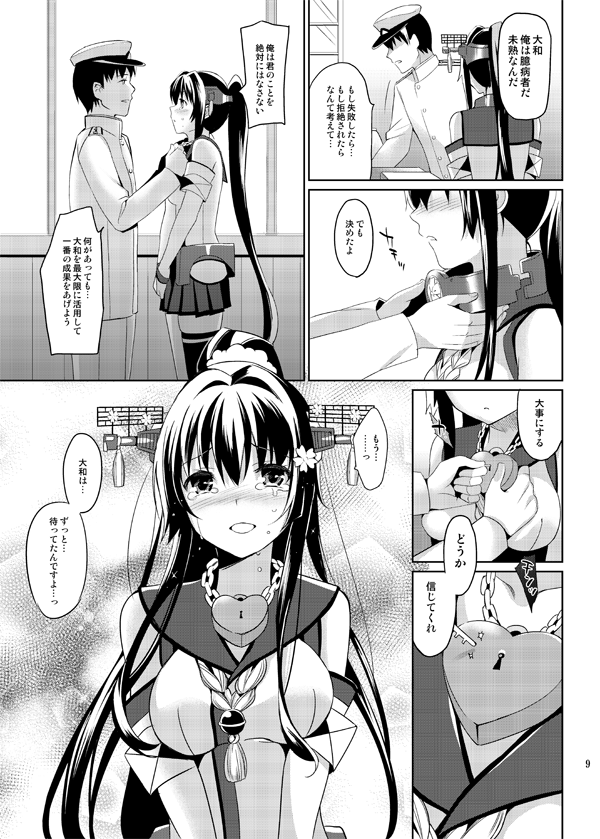 Yamato wa Teitoku to Koi shitai Web-Ban page 9 full
