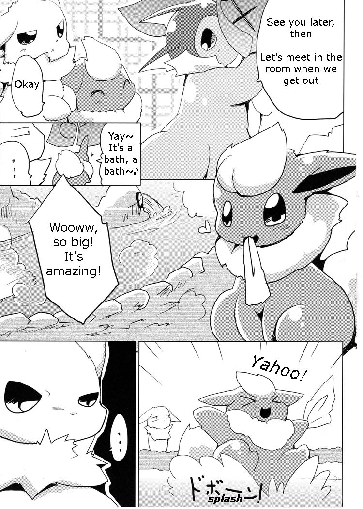 Vuikka. Onsen Hen | Eeveelutions. Hot Springs Edition page 6 full