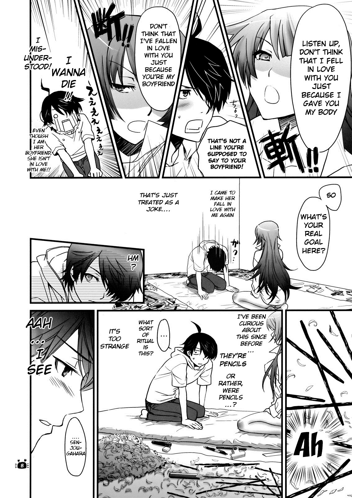 Hitagi Vamps Kouhen - Hitagi Vamps Part 2 page 7 full
