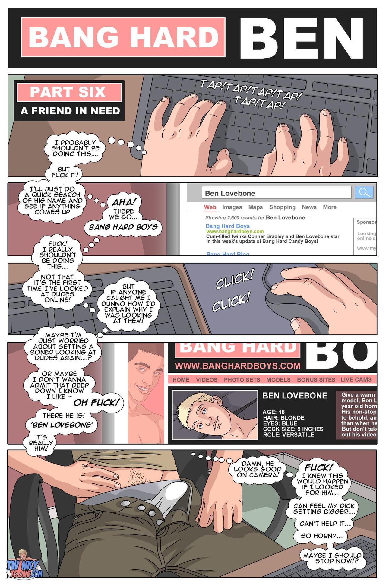 Bang Hard Ben - Parts 6-10 page 1 full