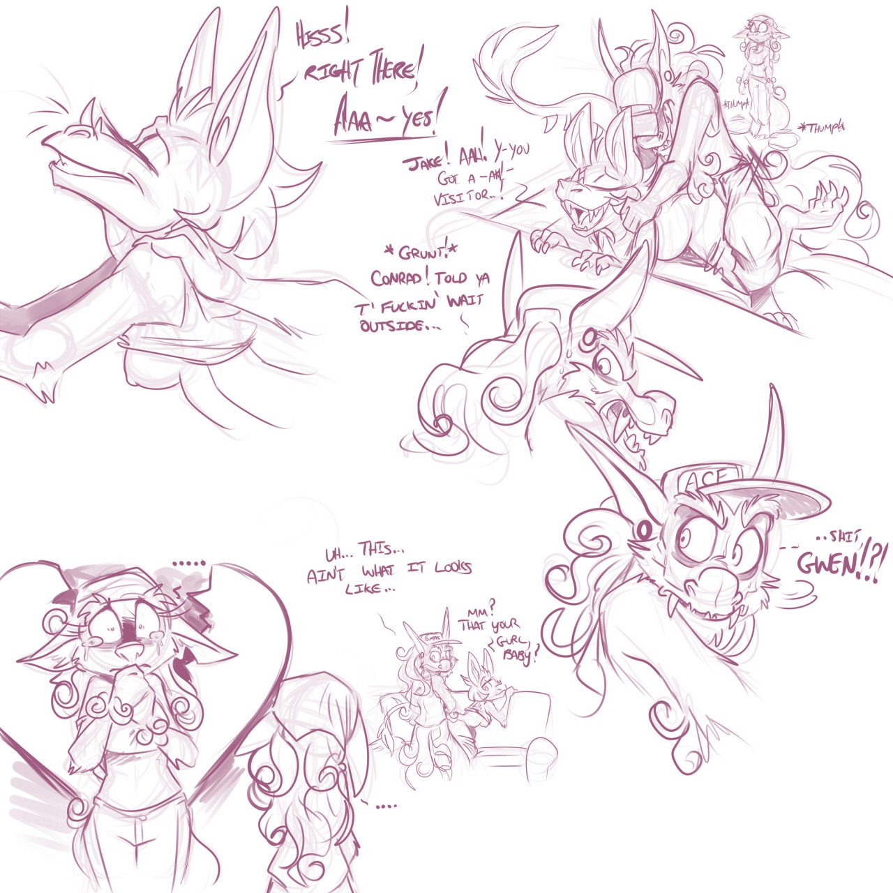 Unwelcome Visit page 6 full