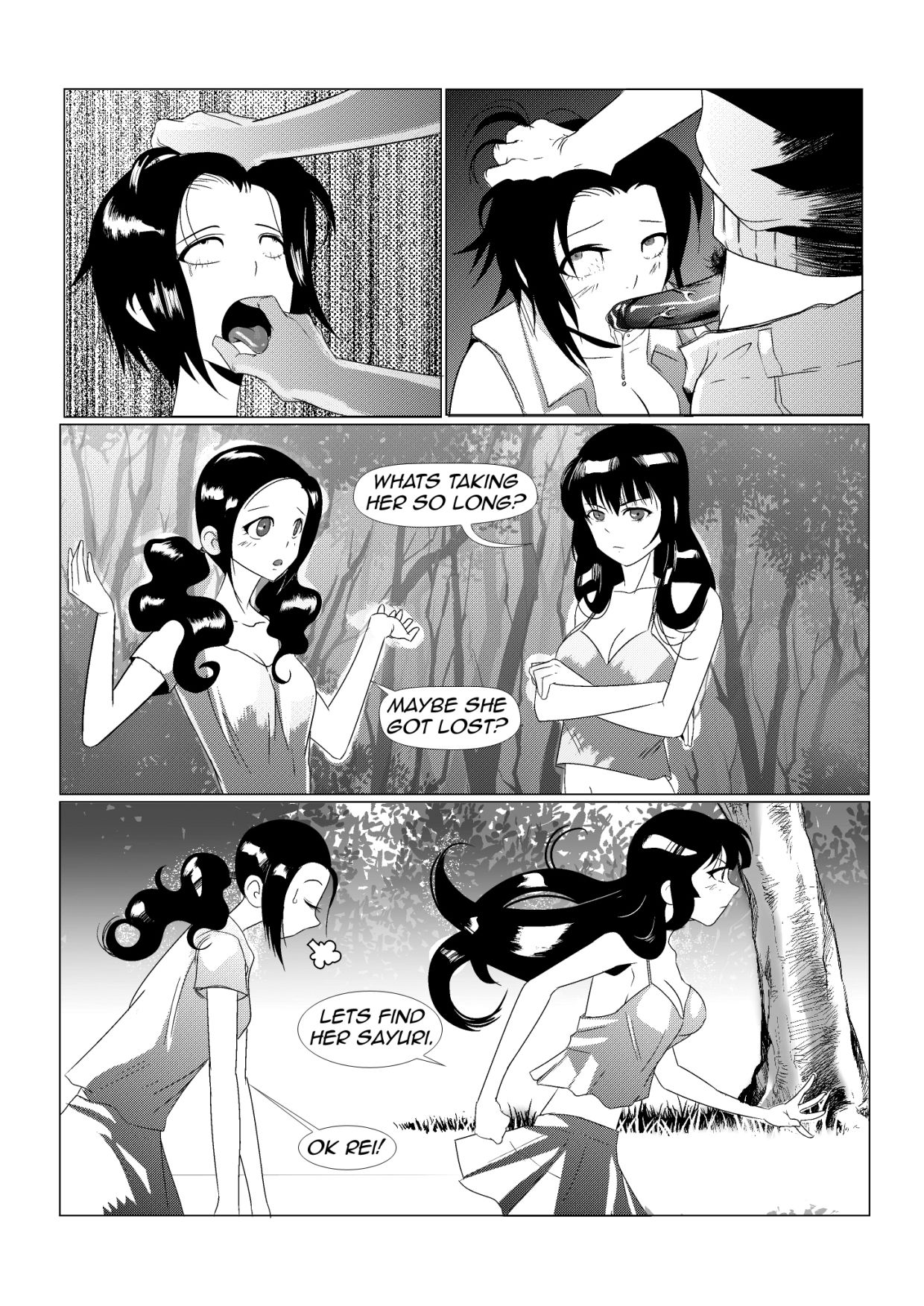 Tales of the Old Mansion - The Courage Trial - First Version page 7 full