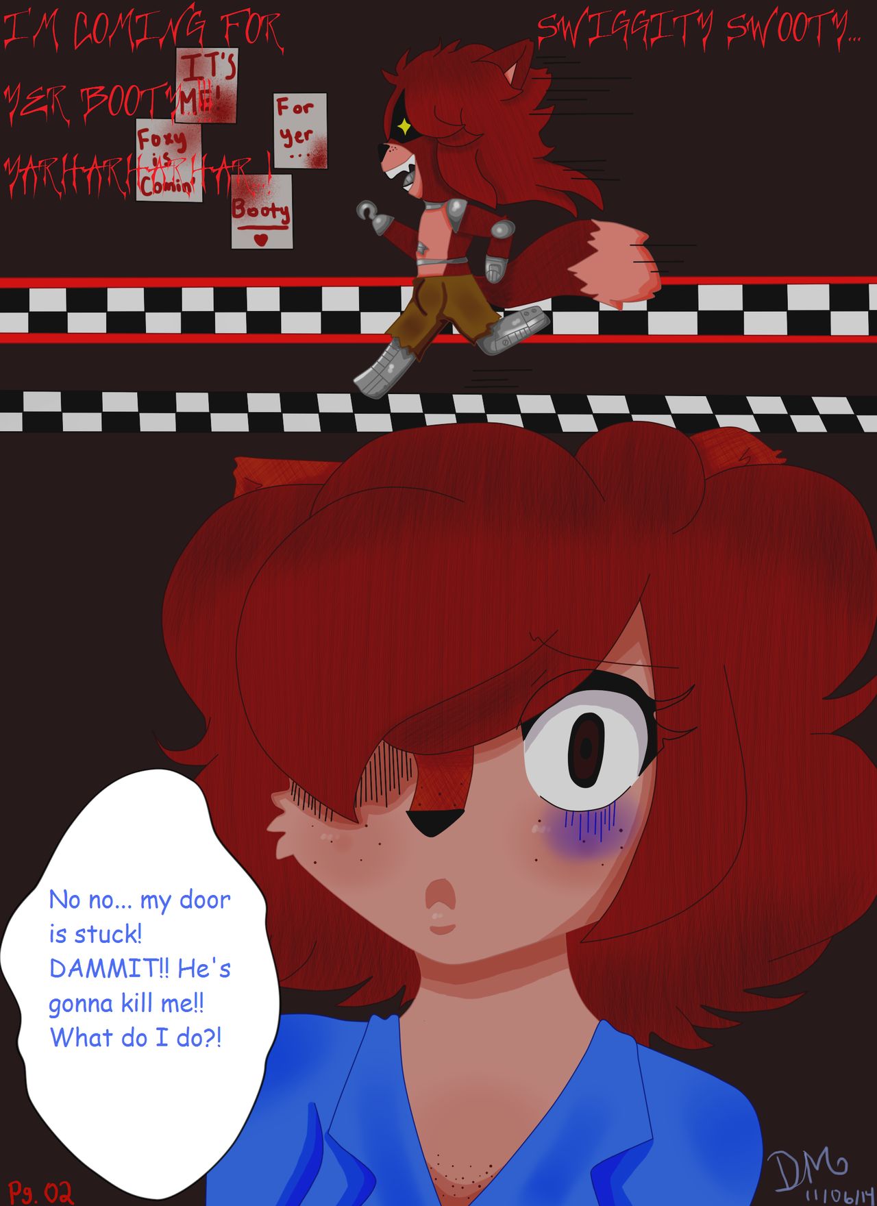 Night 2: Foxy x Jasmine page 2 full